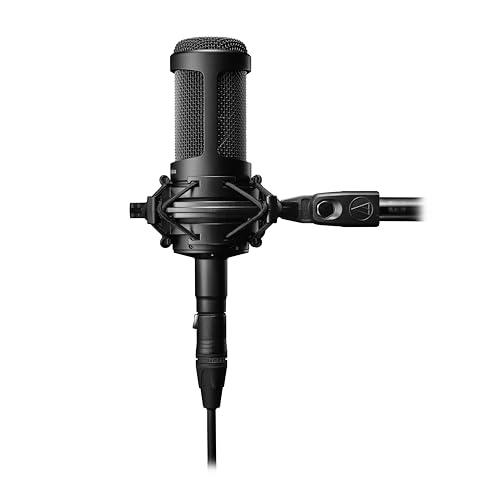Audio-Technica AT2035 Cardioid Condenser Microphone, Perfect for Studio, Podcasting & Streaming, XLR Output, Includes Custom Shock Mount by Audio-Technica - Image 3