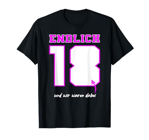 Gästebuch zur Volljährigkeit lustig Design zum 18. T-Shirt