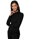 OZONEE Damen Sweatjacke ohne Kapuze Sportjacke Trainingsjacke Leichte Jacke Sweatshirt Farbvarianten Langarm Sport Style Casual Fitness Training Basic Outdoor JS/HD151Z/1 SCHWARZ XL