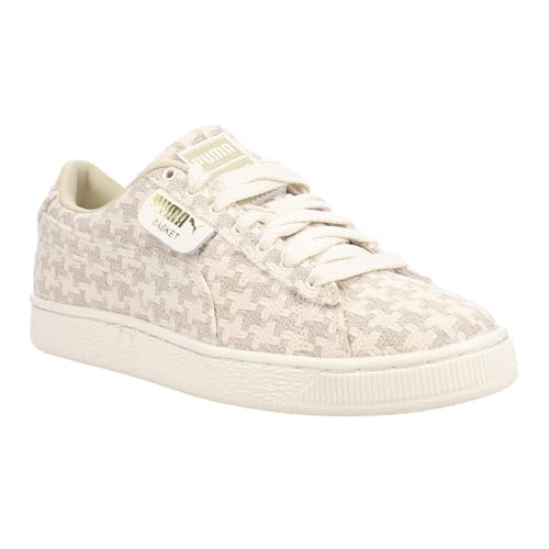 PUMA Womens Basket Seaside Drills Lace Up Sneakers Shoes Casual - Beige - Size 6 M2