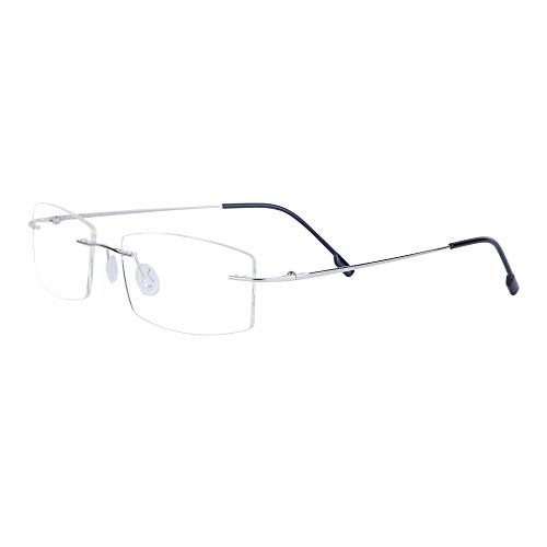 JoXiGo Gafas de Lectura sin Montura para Hombres y...