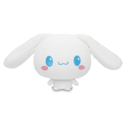 TeeTurtle Cloudheads Cinnamoroll Plush - 5-Inch Official Sanrio Stuffed Animal with Embroidered Details - Soft Cuddly Plush Toys for Kids, Teens, and Adults Cover