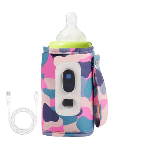 Car Baby Bottle Warmer, USB Milk Heat Keeper, Portable Baby Bottle Warmer, Rapid Heating Bottle Warmer, Baby Milk Warmer For Travel, Bottle Warmer With Temperature Display, USB-Powered Milk Warmer, - Image 8