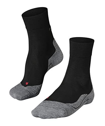 Image of FALKE Men's RU4 Endurance Wool Running Socks, Medium Cushion, 1 Pair