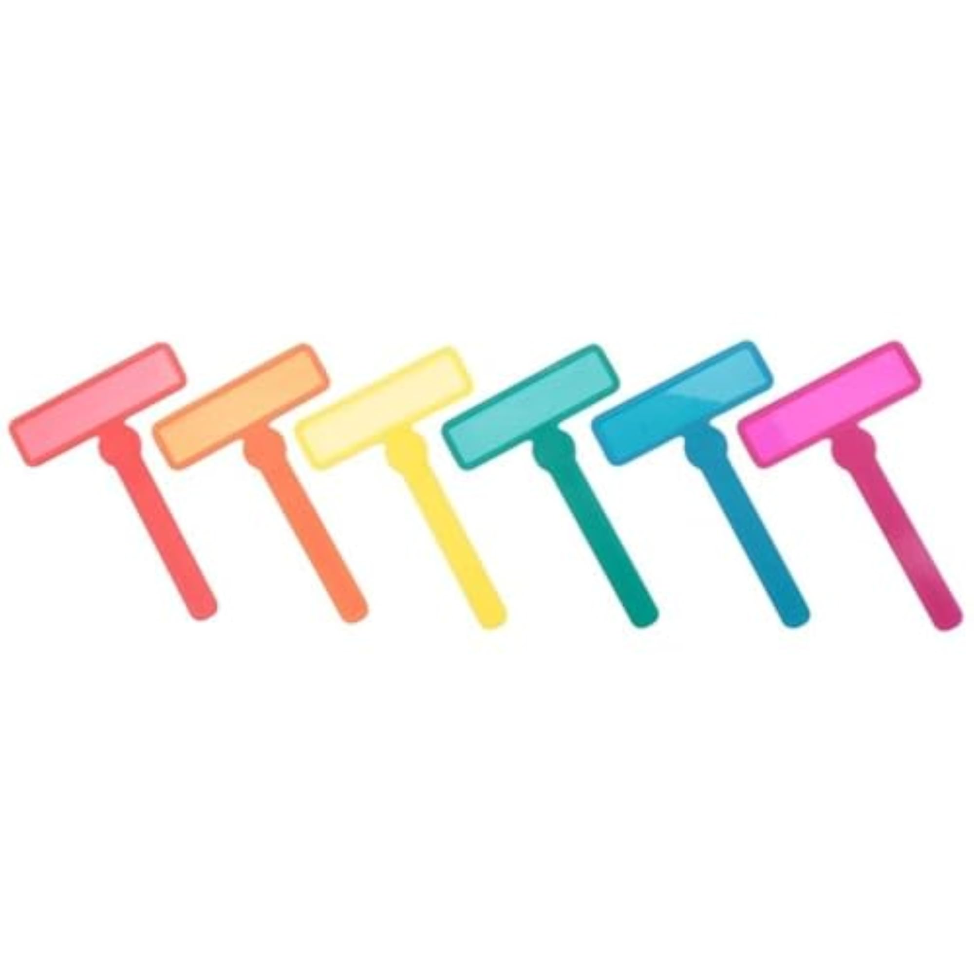 6 Pieces Guided Reading Strips with Ring Highlighter