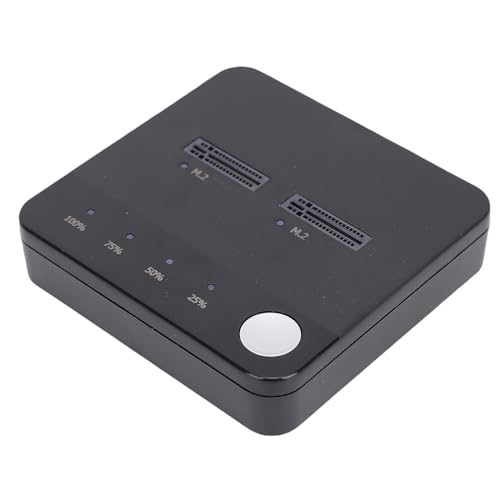 Duplicador M.2 NVMe SATA SSD, Estación Dock Dual Bahía 20Gbps miniatura 4