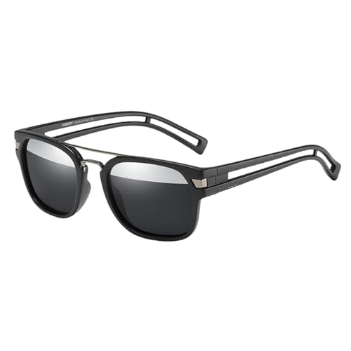 Vintage Two-tone Polarized Sunglasses Men's Sunglasses