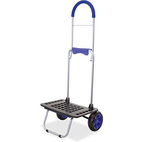 Dbest Products Bigger Mighty Max Personal Dolly, Blue Handtruck Cart Hardware Garden Utilty