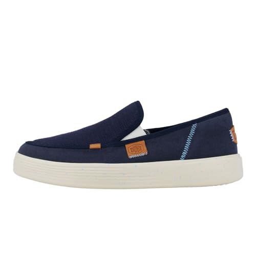 HEYDUDE Men's Sunapee M Coastline Navy Size 12 | Men's Shoes | Men Slip-on Sneakers | Comfortable & Light-Weight