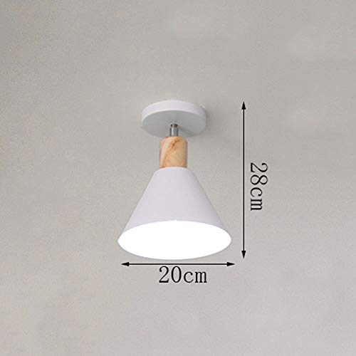 Luz de comedor de arte para renovar techos con madera y hierro resistente 3