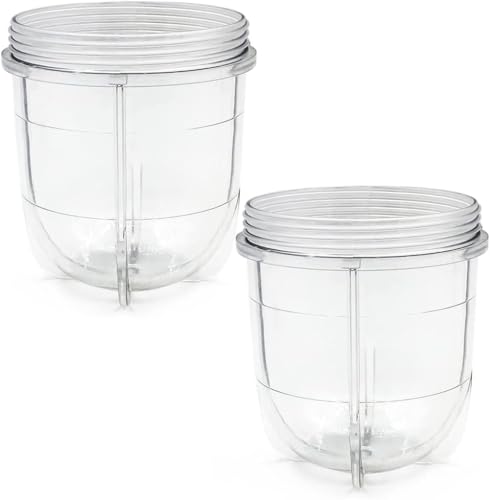 Pack de 2 vasos cortos para licuadora Magic Bullet 250W miniatura 5