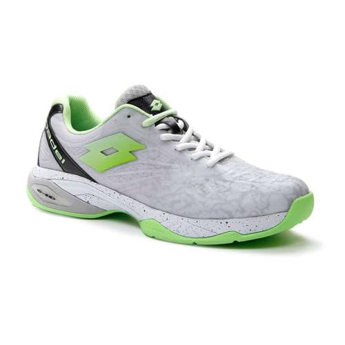 Lotto SUPERRAPIDA 200 III Blanc Vert chaussure padel homme amorti stable