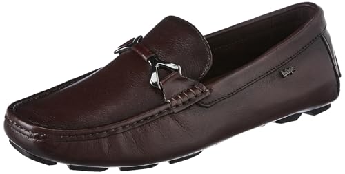 Image of LC6101D Men's Leather Shoes I COMFORTABLEI Stylish Formal Shoes for Men's Office & Business LC6101DBORDO 44EU /10UK