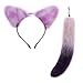 Ears Headband And Tail Pendant For Cosplay Lover Stylish Bag And Backpack Decoration Fashionable Accessories Car Charm