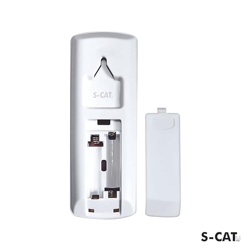 Image of S-CAT Compatible with Daikin AC Remote Original ARC484B12 Model 132D (No Backlight) Suitable for 1 1.5 2 Ton Split /Window AC (Match Old Remote Exactly, Contact Customer Care for Order)
