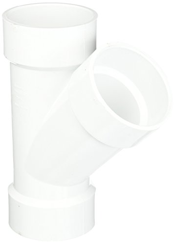 Genova Products 71030 PVC Wye Pipe Fitting, 3'