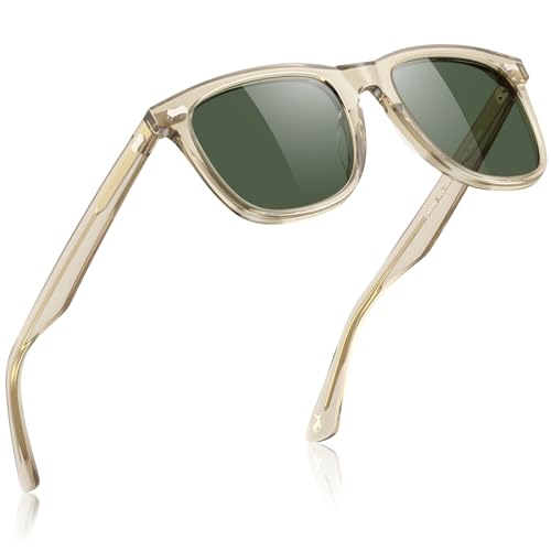 CARFIA Polarisierte Sonnenbrille Herren Sportbrille UV400 Cat 3 für Outdoor Golf Fahren Angeln