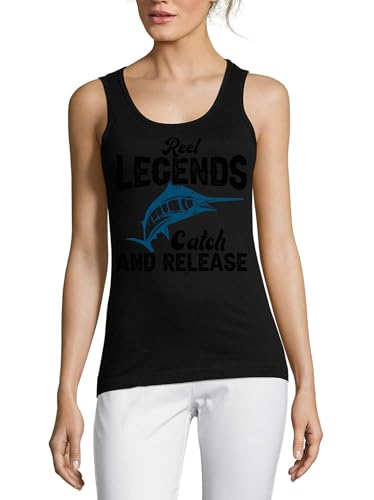 Débardeur en coton femme Reel Legends avec motif de qualité supérieure