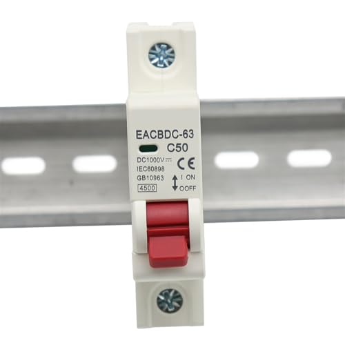 Mini disyuntor solar 1P DC 1000V con interruptor de proteccion termomagnetica 3