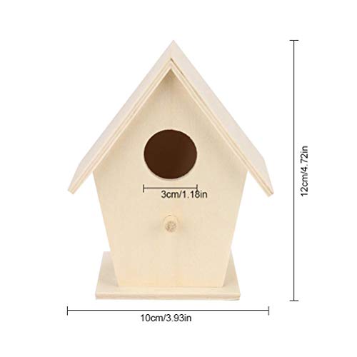 Jackallo Casetta per Uccelli in Legno Casetta per