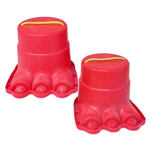 Zancos de equilibrio para niños - Stomper Balance Juego portátil al aire libre Juguetes de ejercicio Gimnasio Desarrollo de habilidades motoras Integración sensorial Receso interno juegos Cor