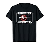 Photo Gallery gun control not prayers - maglietta anti-pistole maglietta Photo Gallery gun control not prayers - maglietta anti-pistole maglietta