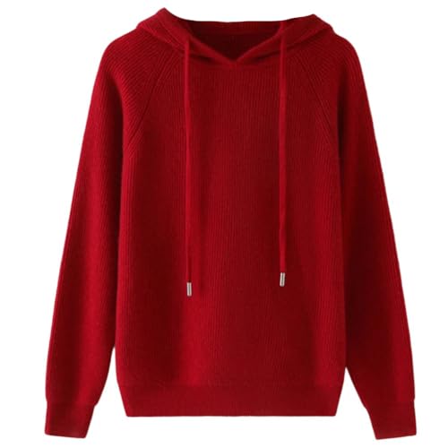 Pull à capuche décontracté en cachemire idéal pour les weekends