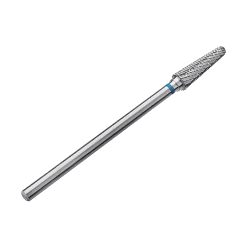 Foret carbure Staleks Frustum Bleu pour retirer le polygel épais sans abîmer l'ongle