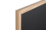 Bi-Office, Blackboard Back2Chalk Essentials, tablica do pisania kredą z ramą sosnową, 60 x 40 cm