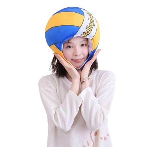 Oxxggkao Chapeau pour photographie - Design léger pour enfants - Déguisement de fête à thème - Volley-ball