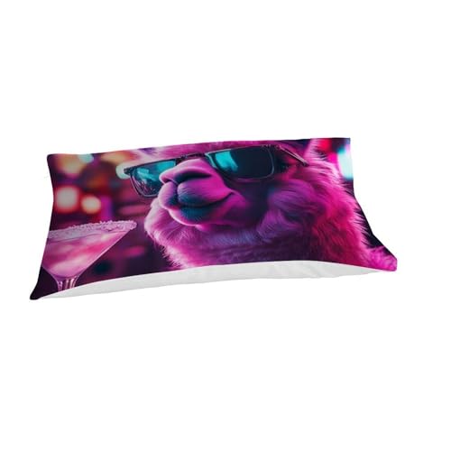 Housse de couette single 135x200cm animaux imprimé 3d en microfibre - 7