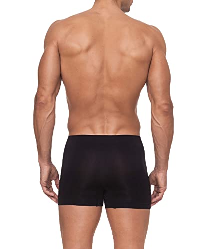 Mens Seamless Boxer Briefs: Nylon Microfiber Underwear - Tagless & Breathable Trunks For Daily Wear, Soft Stretch4