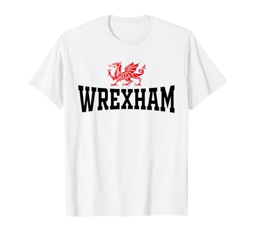 Wrexham City Wales Red Dragon Wrecsam Cymru County of Wales T-Shirt