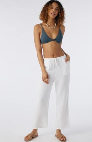 O'NEILL Womens Brenda Beach Pants, White, M2
