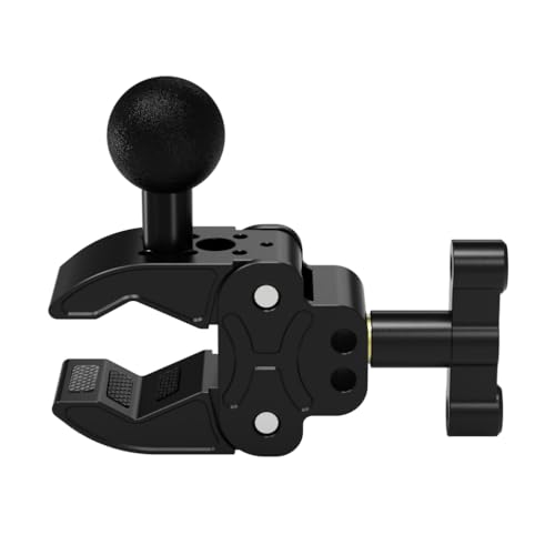 Pince universelle en métal rotule de 2.5cm support de fixation caméra sport 1/4