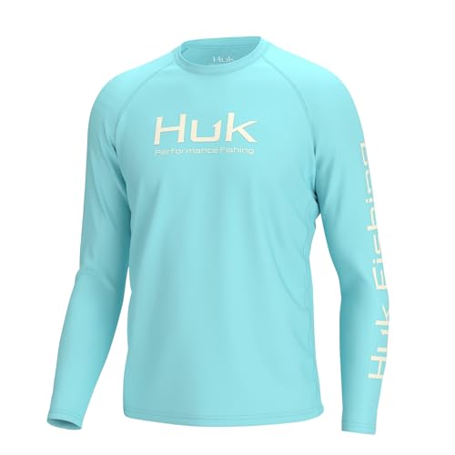 Image of HUK Men's Pursuit Vented Long Sleeve Fishing Shirt (+30 UPF)