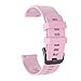 pour SUUNTO 3 Fitness Bracelet, Dragonne de Remplacement Sport - Bracelet en Silicone Souple - Band imperméable résistante à l'usure - pour SUUNTO 3 Fitness, 150mm-220mm (Rose)