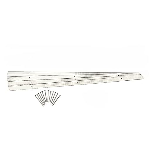 EasyFlex Aluminum Landscape Edging Project Kit, Will Not Rust Like Steel, Silver (1806ML-24C)