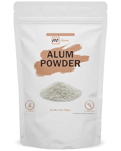 mGanna Poudre d'alun 100% naturelle pour une peau et une santé claires et éclatantes 454 GMS / 1 LBS