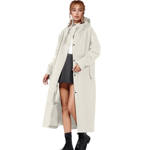 Hsternexy Chaqueta de primavera para mujer, gabardina de color sólido, chaqueta de verano de manga larga, chaqueta de entretiempo, chaqueta de entretiempo, abrigo resistente al viento, abrigo de