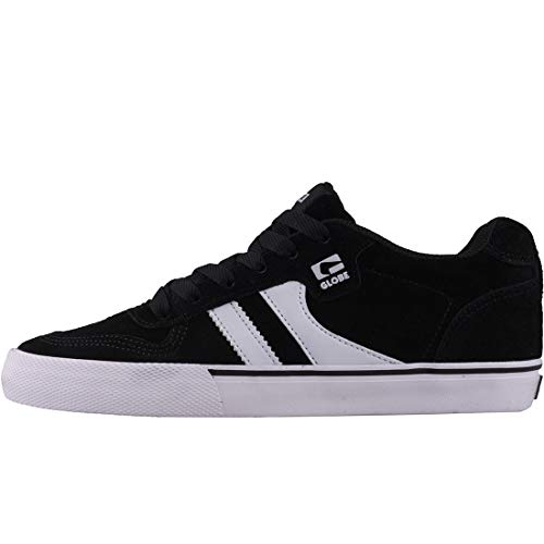 Image of Globe Men's Encore-2 Skateboarding Shoes, Black (Black /White), 7 UK (40.5 EU)
