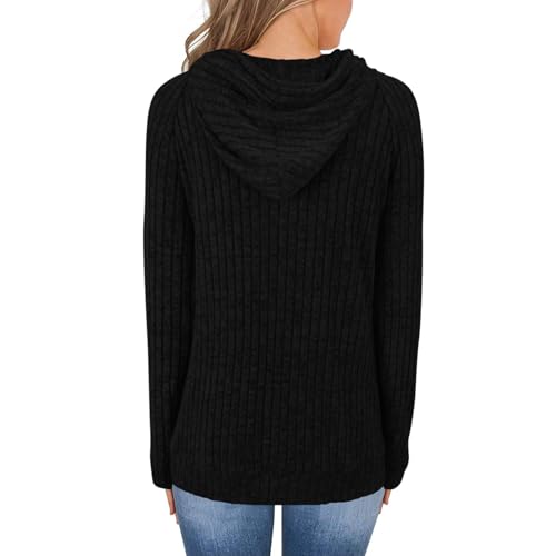 Womens Hood Coats for Women Long Sleeve Crochet Striped Hooded Front Basic Winter Fall Hoodies 2025 Y2K3