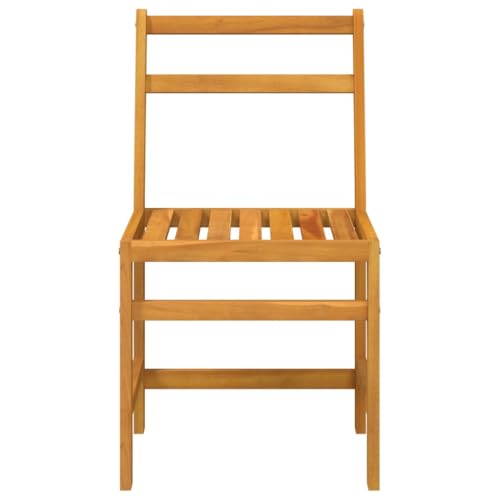 Table de balcon compacte en acacia pour aménager les petits espaces sans encombrement