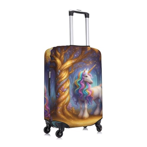 Unicorn Forest Suitcase Cover Fashion Luggage Covers Anti-Scratch Elastic Lightweight Protector For Travel Outdoor X-Large2
