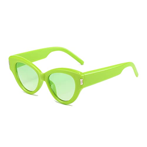 OHEODVQY Popular Fashion Women's Luxury Sunglasses Retro Teal UV400 Men(Green green gradient)