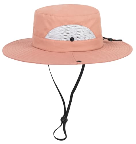 Sombrero de sol para niños de 5 a 10 años: gorra safari de ala ancha con protección solar UV