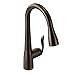 Moen Arbor Oil Rubbed Bronze Motionsense Two-Sensor Touchless One-Handle Pulldown Kitchen Faucet, Single Hole Kitchen Sink Faucet Featuring Power Boost for a Faster Clean, 7594EORB