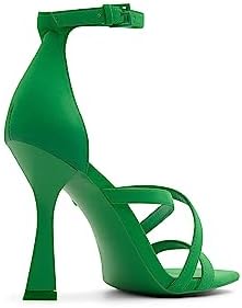 Call It Spring Women's Kelli Heeled Sandal, Bright Green, 10 | Image 1
