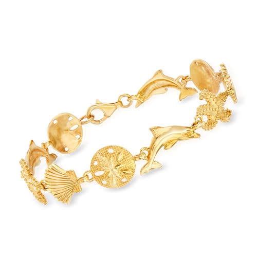 Ross-Simons Sterling Sea Life Bracelet