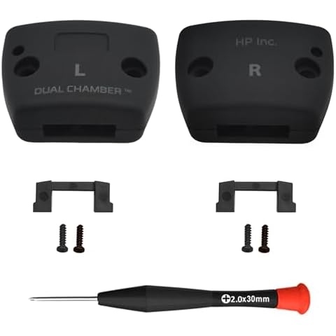Cloud Alpha Buckles as Same as Stock Hinge Clamps Fit Great Side Covers Parts Replacement for HyperX Cloud Alpha/Alpha S/Alpha Pro, Cloud 2/Cloud II/Cloud 2 Core/Cloud Core Wireless Gaming Headsets Cover